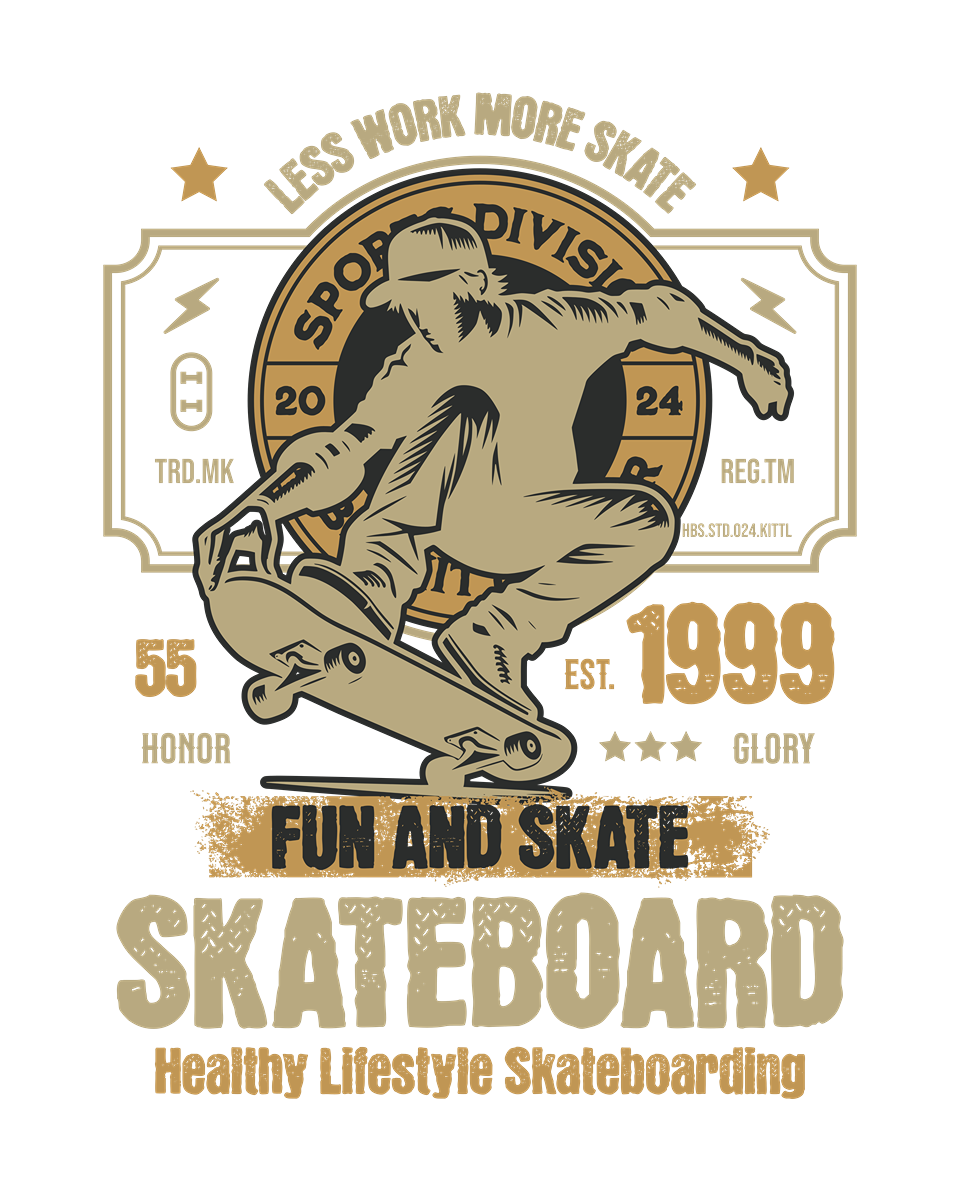 Skate Board Extreme Clothing