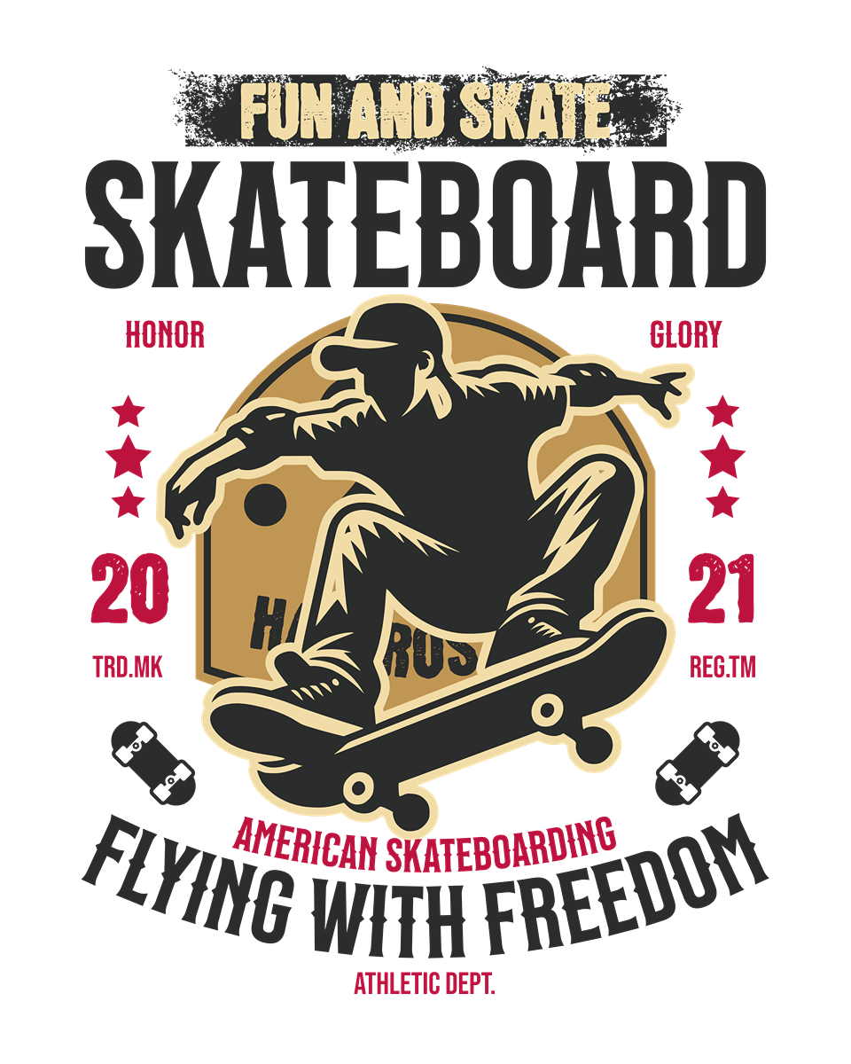 Skate Board Extreme Clothing