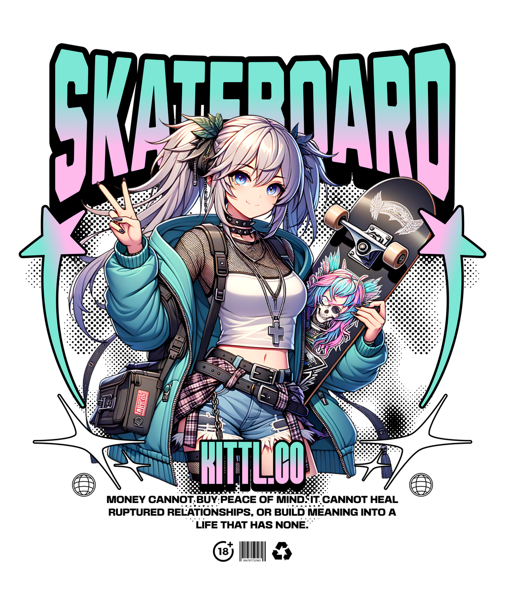 Skate Board Extreme Clothing