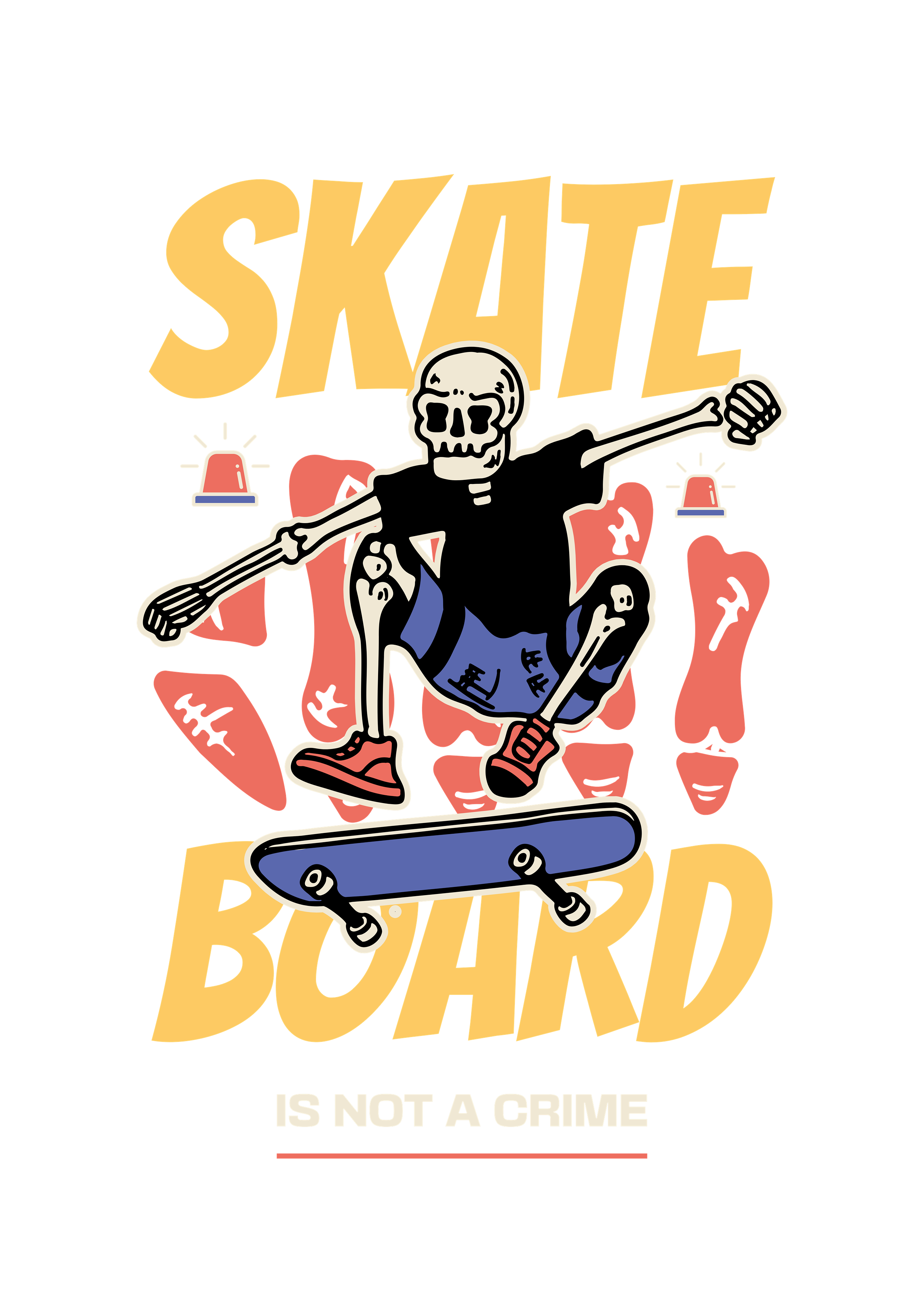 Skate Board Extreme Clothing