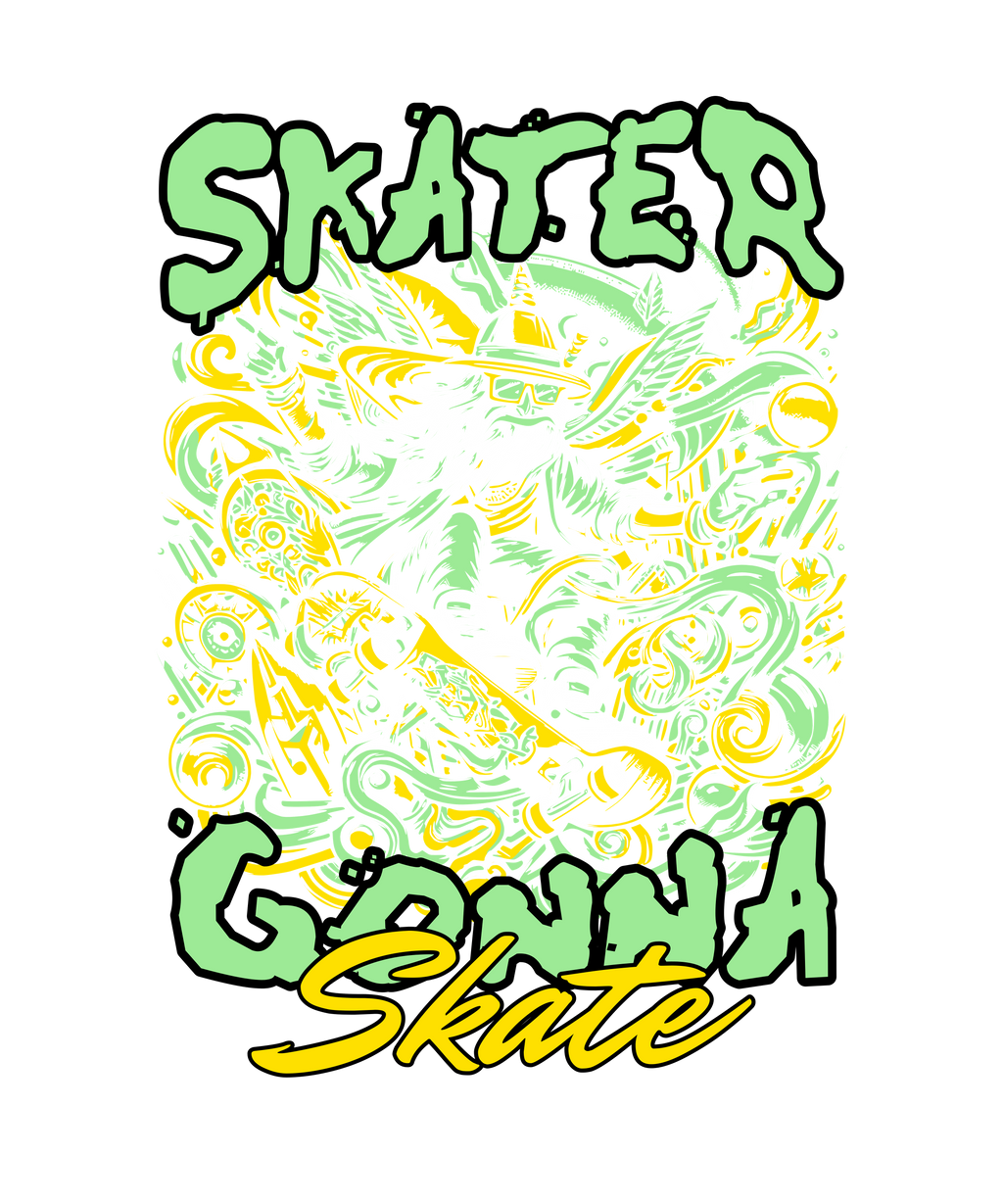 Skate Board Extreme Graphic T-Shirt